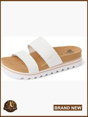 Women's Platform Sandal with Arch Support and Cushion Footbed